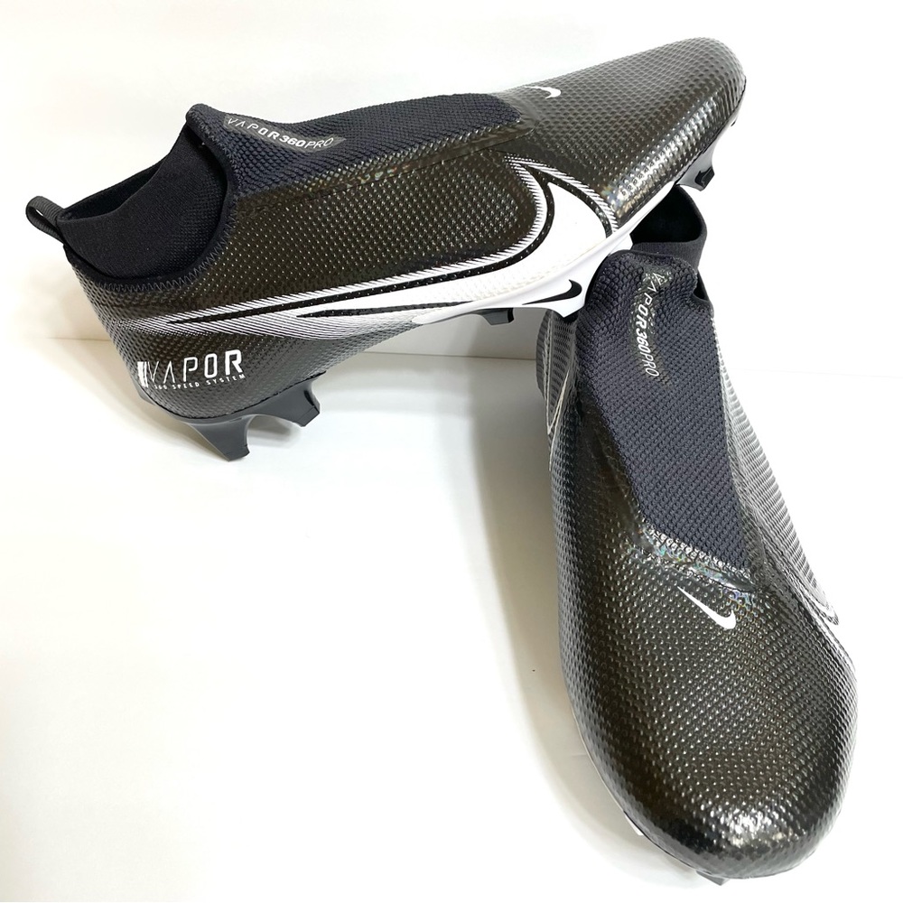 Nike Vapor Edge Pro 360 Football Cleats Size 14 Wide CV6348-001 NWOB
